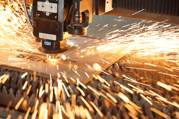 What kind of linear slide should be used in laser welding/cutting environments?